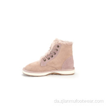 Platform Twinface Sheepskin Lace-up varmt afslappet støvler